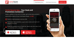 Desktop Screenshot of centersquareapp.com