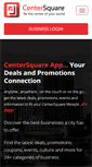Mobile Screenshot of centersquareapp.com